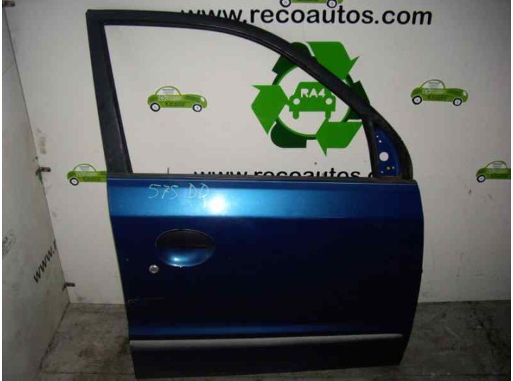 Recambio de puerta delantera derecha para hyundai atos (mx) 1.0 cat referencia OEM IAM 7600406020 AZUL 5 PUERTAS