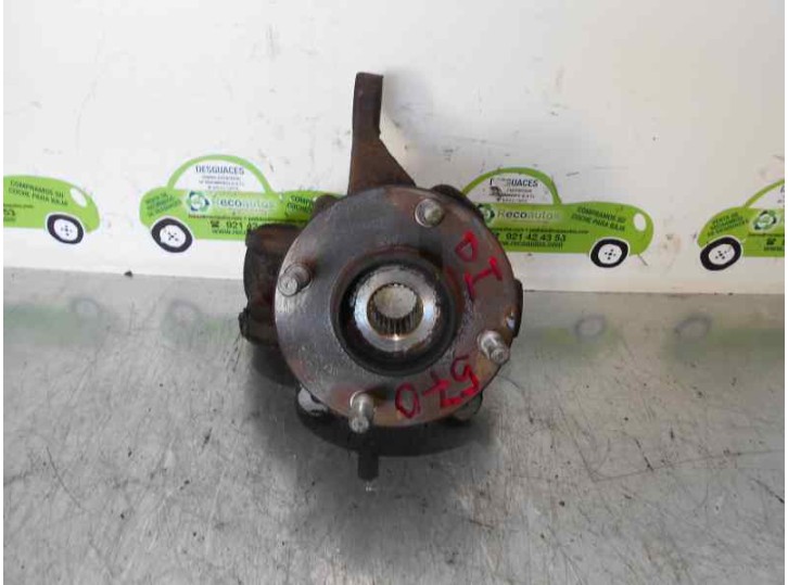 Recambio de mangueta delantera izquierda para ford fiesta courier (dx) 1.8 tddi turbodiesel cat referencia OEM IAM 