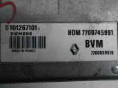 Engine ECU replacement part for Renault 21 Berlina (B/L48) 2.0 OEM IAM reference S101267101 7700745991 SIEMENS