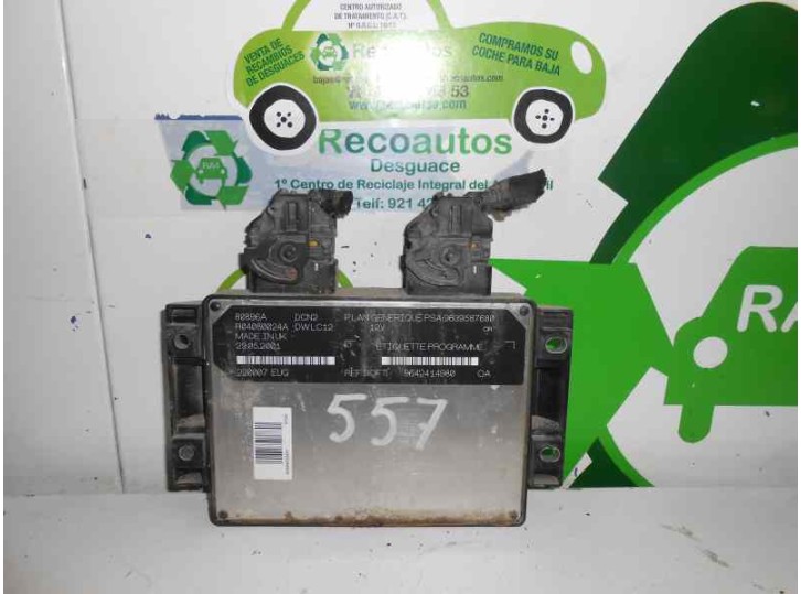 Replacement engine ECU for Citroën C15 1.8 Diesel (161) OEM IAM reference 9639587680 9642414980 LUCAS