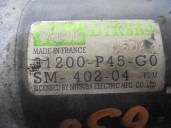 Recambio de motor arranque para mg serie 600 (rh) 620 si referencia OEM IAM 31200P45G0 SM40204 VALEO