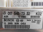 Recambio de centralita asr para mercedes-benz clase e (w210) familiar 3.2 v6 18v cat referencia OEM IAM 0265109052 0175457332 BO