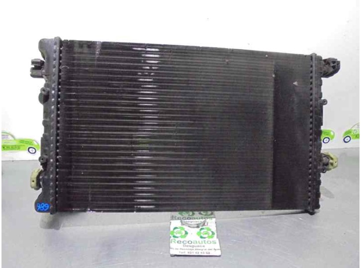 Recambio de radiador agua para skoda fabia (6y2/6y3) 1.4 referencia OEM IAM 1J0122291F  
