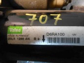 Replacement starter motor for Citroën ZX break 1.4 OEM IAM reference 20L91299ANB D6RA100 VALEO