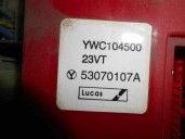 Recambio de caja reles / fusibles para mg serie 25 (rf) classic (3-ptas.) referencia OEM IAM 53070107A YWC104500 