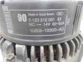 Replacement alternator for Ford Mondeo Saloon (GD) 2.0 16V CAT OEM IAM reference 93BB10300AG 0123212001 BOSCH