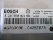 Recambio de centralita motor uce para lancia kappa berlina 2.4 turbodiesel referencia OEM IAM 46763996 0281010009 BOSCH