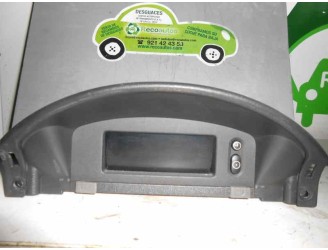 Replacement multifunction display for Opel Corsa C 1.3 16V CDTi cat (Z 13 DT / LN9) OEM IAM reference 009164455 5WK70005 00004