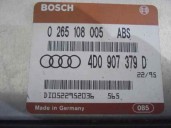Recambio de centralita abs para audi a6 berlina (c4) 2.8 v6 cat (aah) referencia OEM IAM 4D0907379D 0265108005 BOSCH
