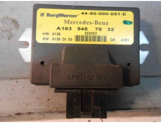Recambio de centralita para mercedes-benz clase m (w163) 270 cdi (163.113) referencia OEM IAM 1635457932 