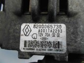 Replacement alternator for Renault Clio II Phase II (B/CB0) 1.2 OEM IAM reference A001TA2293 