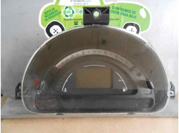 Recambio de cuadro instrumentos para citroën c2 furio referencia OEM IAM 9652008280 NS0848867J SAGEM