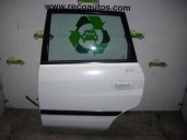 Recambio de puerta trasera izquierda para mitsubishi space star (dg0) 1.9 di-d cat referencia OEM IAM MR954411 BLANCA 5 PUERTAS