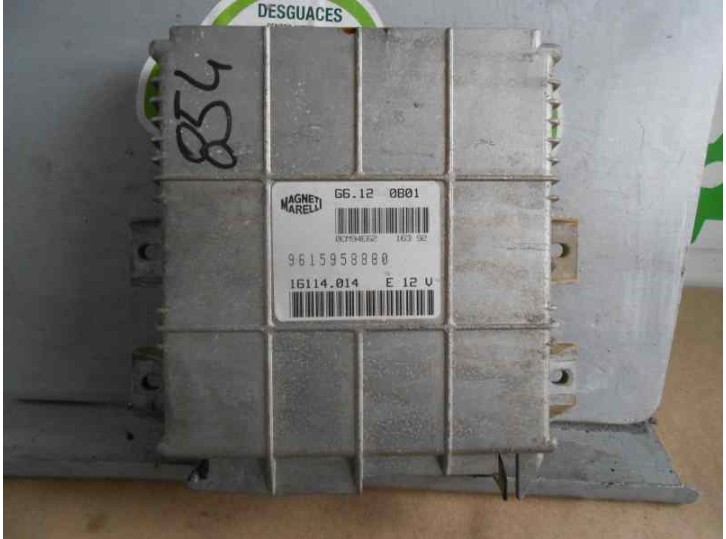 Replacement engine ECU for Citroën ZX 1.6 OEM IAM reference 9615958880 G6120B01 MAGNETI MARELLI