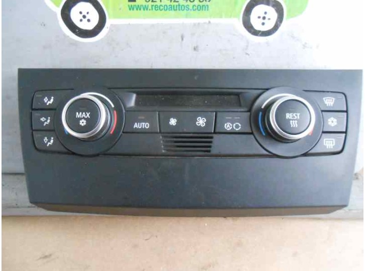 Recambio de mando climatizador para bmw serie 3 berlina (e90) 320d referencia OEM IAM 6411914722901 A2C53246367 070825408B