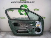 Recambio de puerta delantera izquierda para opel tigra 1.4 16v referencia OEM IAM 3897620 VERDE 3 PUERTAS