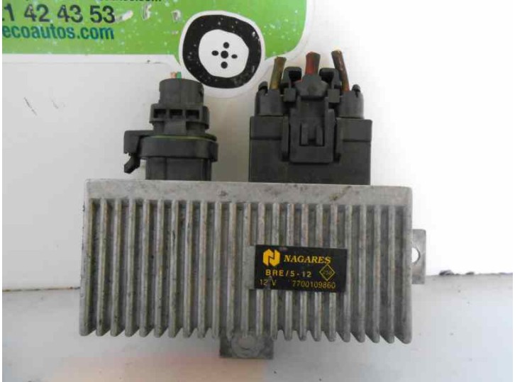 Recambio de caja precalentamiento para renault clio ii fase i (b/cbo) 1.9 diesel referencia OEM IAM 7700109860 BRE512 NAGARES