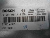 Recambio de centralita motor uce para mg serie 600 (rh) 620 sdi referencia OEM IAM MSB100060 0281001419 BOSCH
