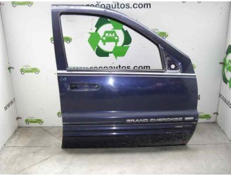 Recambio de puerta delantera derecha para chrysler jeep gr.cherokee (wj/wg) 3.1 td cat referencia OEM IAM 55135920AG AZUL 5 PUER