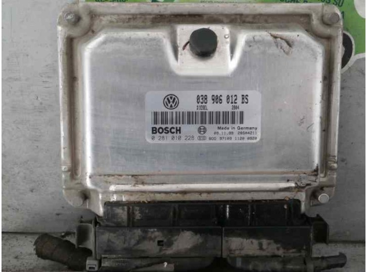 Recambio de centralita motor uce para seat leon (1m1) 1.9 tdi referencia OEM IAM 038906012BS 02810102258 BOSCH