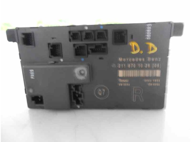 Recambio de centralita cierre para mercedes-benz clase e (w211) berlina e 280 referencia OEM IAM 2118701026 00401605 TEMIC