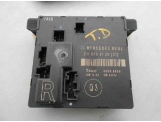 Recambio de centralita cierre para mercedes-benz clase e (w211) berlina e 280 referencia OEM IAM 2118704126 00006805 TEMIC