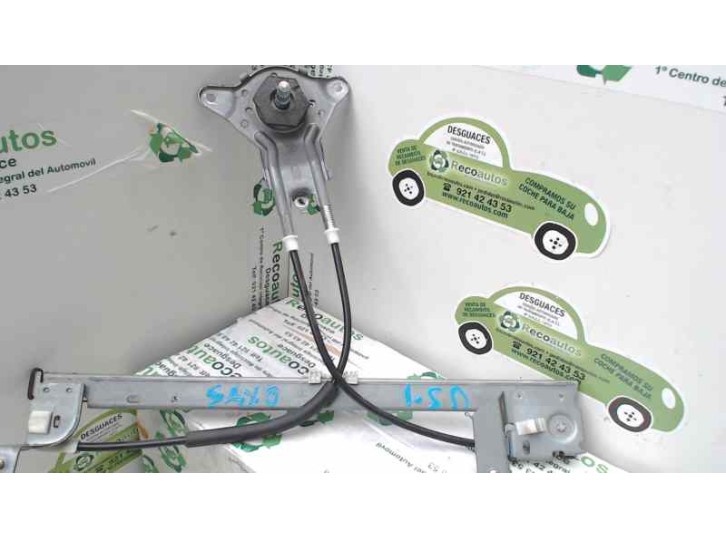 Recambio de elevalunas trasero derecho para citroën saxo 1.5 diesel referencia OEM IAM MANUAL 3 PUERTAS