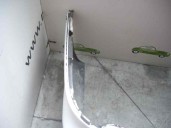 Recambio de paragolpes trasero para chrysler voyager (gs) 2.4 cat referencia OEM IAM BLANCO 5 PUERTAS