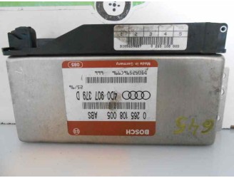 Recambio de centralita abs para audi a4 berlina (b5) 1.9 tdi referencia OEM IAM 4D0907379D 0265108005 