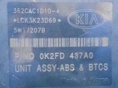 Recambio de abs para kia carens 2.0 crdi referencia OEM IAM 0K2FD437A0 5WY7207B MANDO