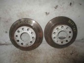 Recambio de disco freno trasero para volkswagen golf vi (5k1) 1.6 tdi dpf referencia OEM IAM 