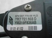 Recambio de potenciometro pedal para seat alhambra (7v9) 1.9 tdi referencia OEM IAM 7M3721603D YM219F836AB 6PV00777003HLO