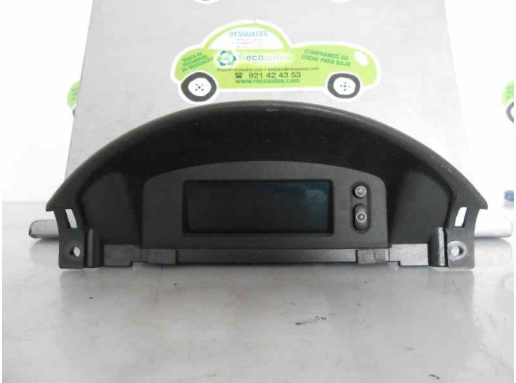 Recambio de pantalla multifuncion para opel corsa c essentia referencia OEM IAM 5WK70005 SIEMENS