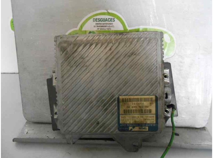 Recambio de centralita motor uce para peugeot 406 berlina (s1/s2) stdt referencia OEM IAM 9630466980 R04010028B LUCAS