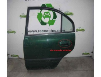 Recambio de puerta trasera izquierda para mitsubishi carisma berina 5 (da0) 1.9 turbodiesel referencia OEM IAM MR954635 VERDE OS