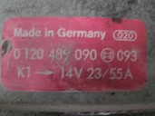 Replacement alternator for Opel Kadett E GL saloon OEM IAM reference 0120489090 0120489090 BOSCH