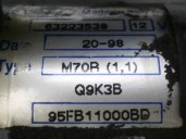 Recambio de motor arranque para ford ka (ccq) 1.3 8v duratec cat referencia OEM IAM 95FB11000BD 63223538 