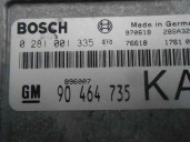 Recambio de centralita motor uce para opel vectra b berlina 2.0 16v di cat (x 20 dtl / ld3) referencia OEM IAM 90464735 02810013