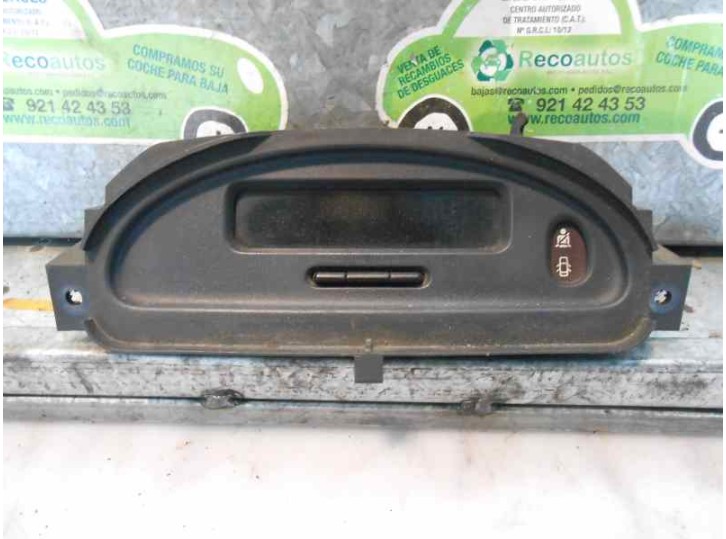 Recambio de pantalla multifuncion para renault clio ii fase i (b/cbo) 1.9 diesel referencia OEM IAM 7700428029 
