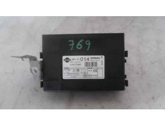 Recambio de modulo electronico para nissan almera tino (v10m) 2.0 16v cat referencia OEM IAM 28551BU014 5WK48512 SIEMENS