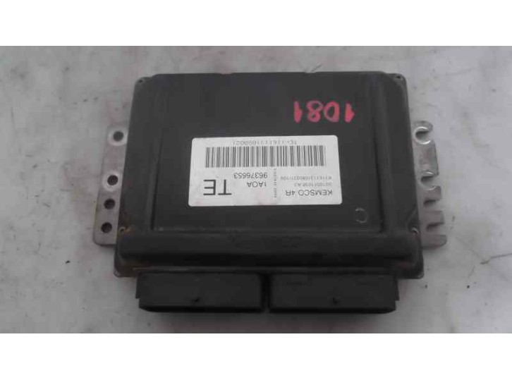 Recambio de centralita motor uce para daewoo kalos 1.2 cat referencia OEM IAM 96376653 S010011038A3 KEMSCO