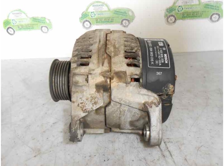Replacement alternator for Audi 100 Berlina (C4) 2.3 OEM IAM reference 0123505009 BOSCH
