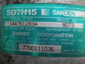 Recambio de compresor aire acondicionado para renault laguna (b56) 1.6 referencia OEM IAM 7700111036 8075 SANDEN