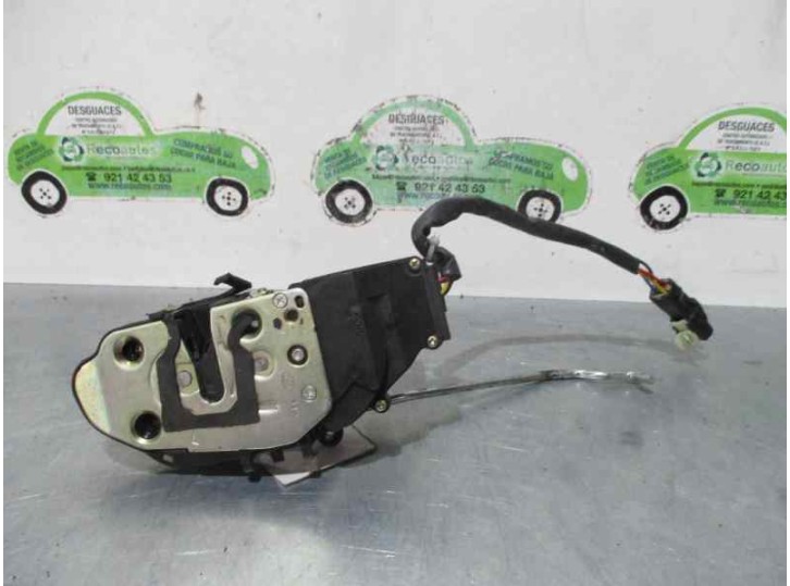 Recambio de cerradura puerta delantera izquierda para kia carnival ii 2.9 crdi cat referencia OEM IAM 4 PINES 5 PUERTAS