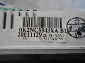 Replacement instrument cluster for Kia Shuma II 1.6 CAT OEM IAM reference 0K2NC5543X 20011129 