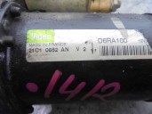 Replacement starter motor for Peugeot 106 (S2) Max D OEM IAM reference 5802G2 D6RA100 VALEO