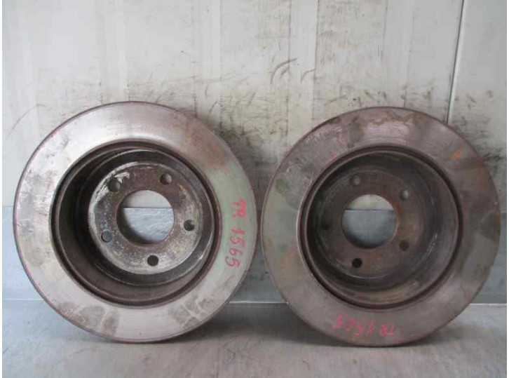 Recambio de disco freno trasero para chrysler voyager (gs) 2.5 turbodiesel referencia OEM IAM   