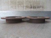 Recambio de disco freno trasero para chrysler voyager (gs) 2.5 turbodiesel referencia OEM IAM   