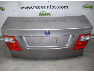 Recambio de porton trasero para saab 9-5 berlina 3.0 v6 tid cat referencia OEM IAM TAPA MALETERO GRIS 4 PUERTAS