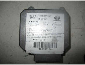 Recambio de centralita airbag para daewoo aranos 2.0 cat referencia OEM IAM 96187127 5WK4117 SIEMENS